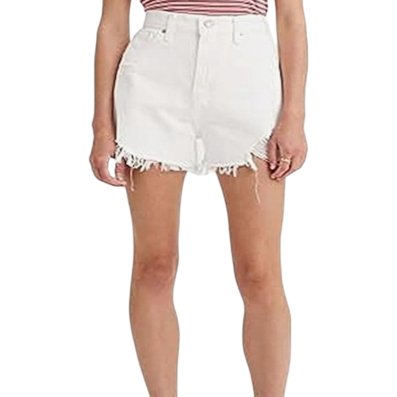 Levi's Women's High Waisted Mom Shirts - Picture 1 of 8